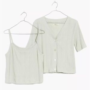 Madewell Tshirt Cardigan